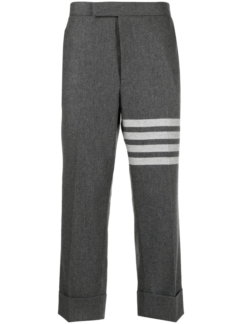 Dark Grey Regular Fit Pant 1
