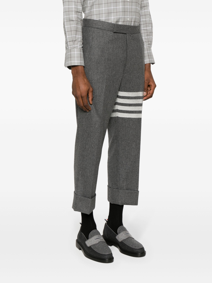 Dark Grey Regular Fit Pant 3