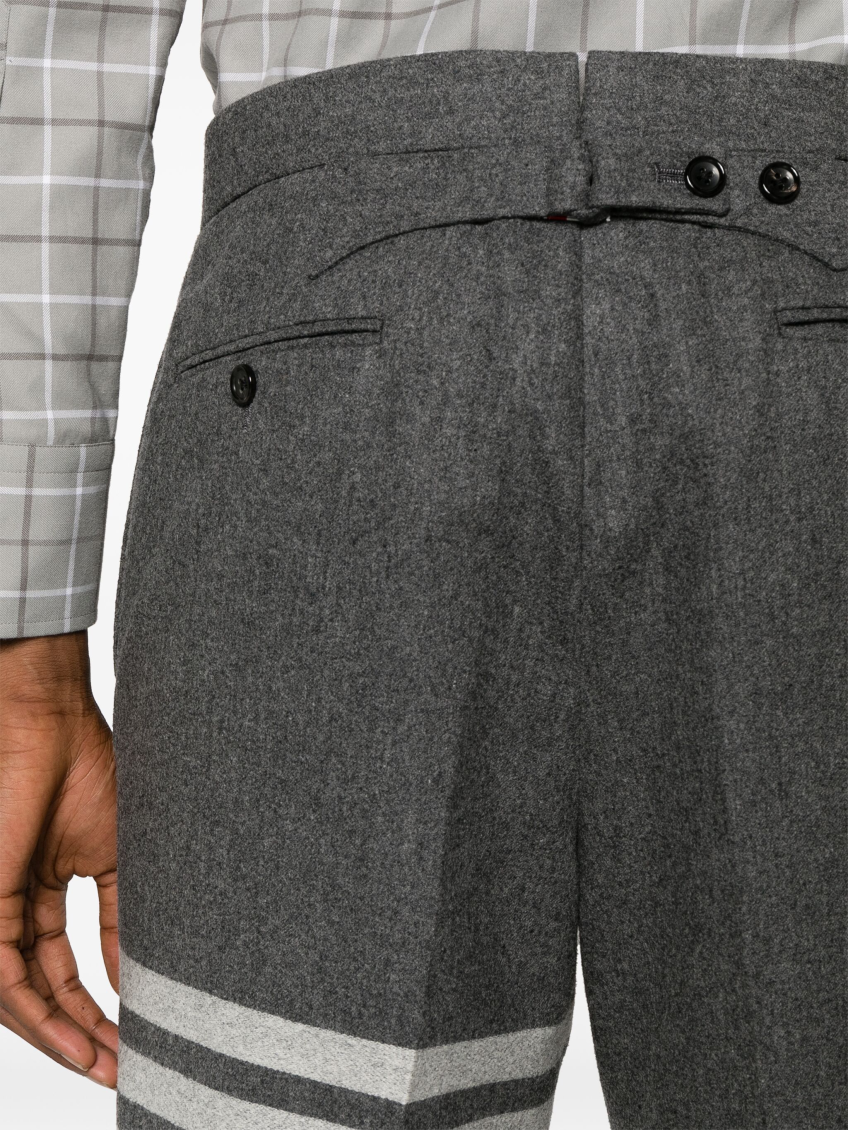 Dark Grey Regular Fit Pant 4