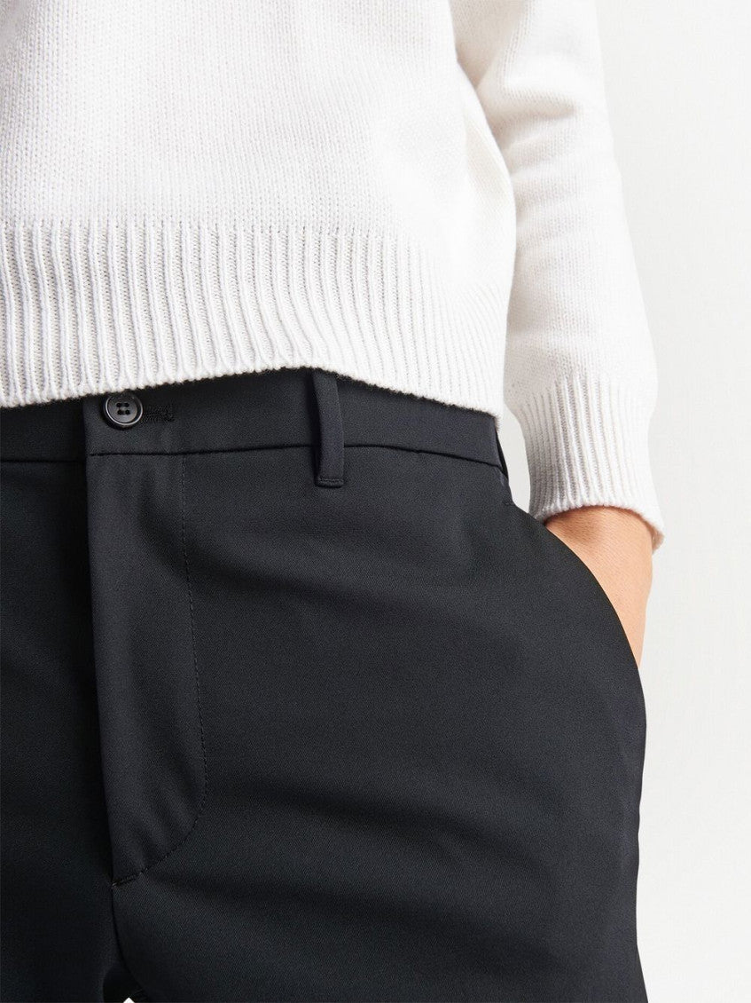 Black Tecno Stretch Pants 4