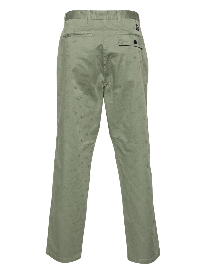 Green Straight Leg Pant 2