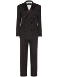 Brown Double Breasted Suit 1