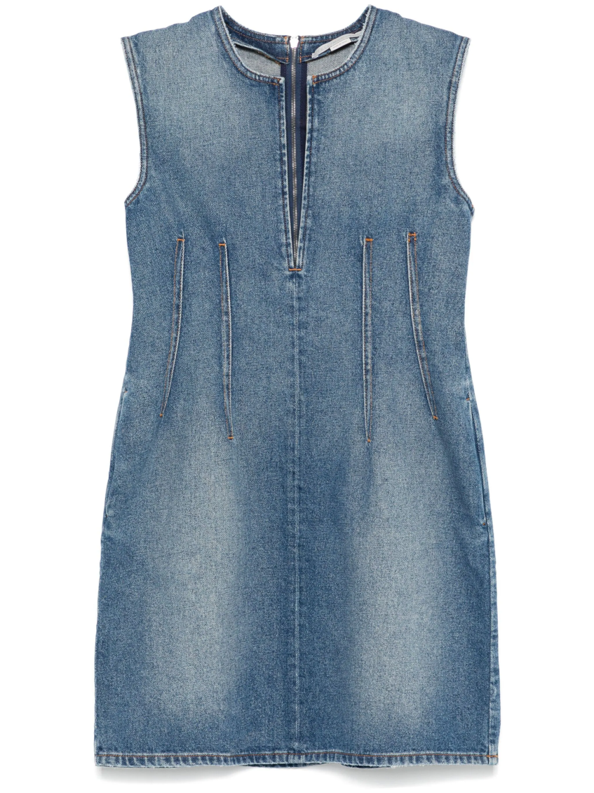 Denim Mini Dress 1