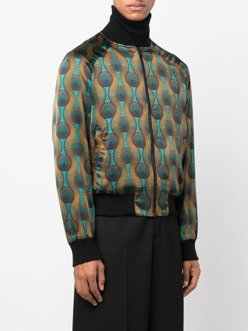 Multi Color Printed Bomber Jacket 3