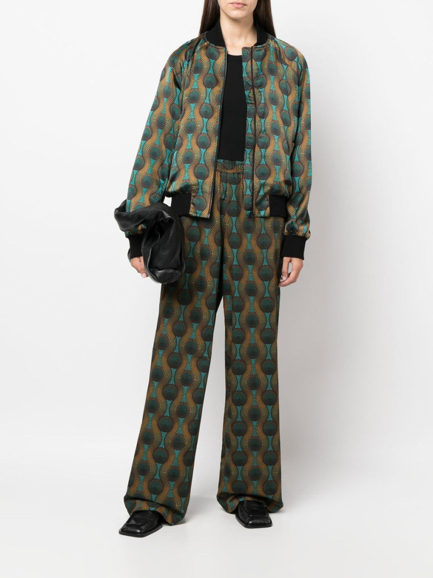 Multi Color Printed Bomber Jacket 5