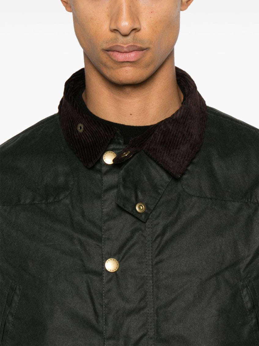 Dark Green Waxed Jacket 2