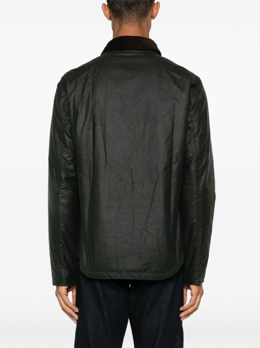 Dark Green Waxed Jacket 4