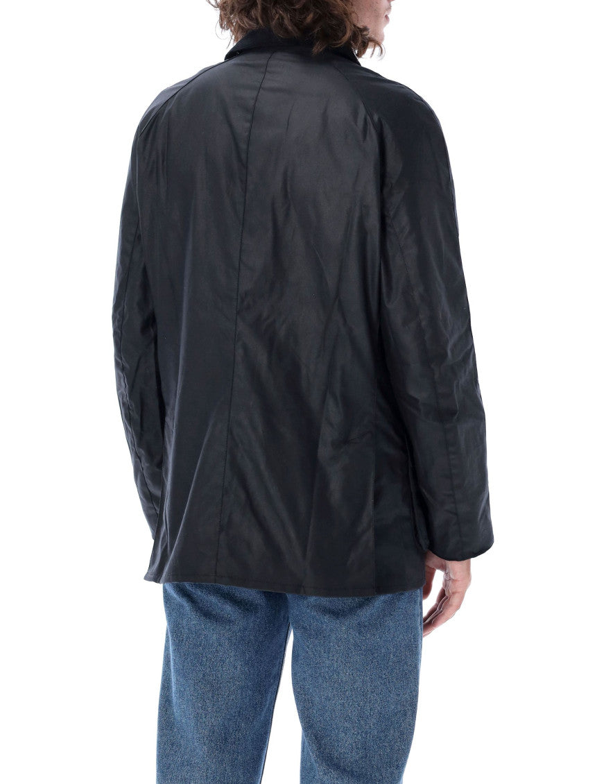 Dark Blue Embroidered Logo Jacket 2