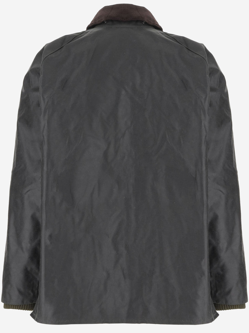 Green Corduroy Collar Jacket 2