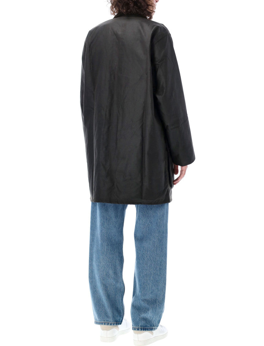 Black Embroidered Logo Jacket 2
