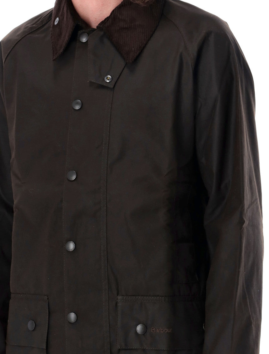 Dark Brown Embroidered Logo Jacket 3