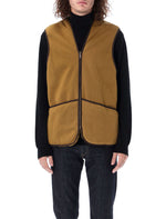 Brown V Neck Vest 1