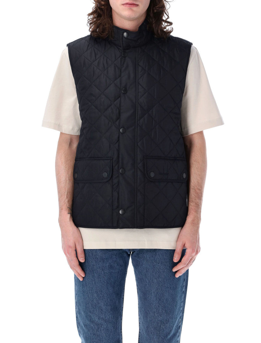 Navy Blue Embroidered Logo Vest 1