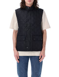 Navy Blue Embroidered Logo Vest 1