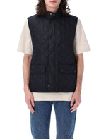 Navy Blue Embroidered Logo Vest 1
