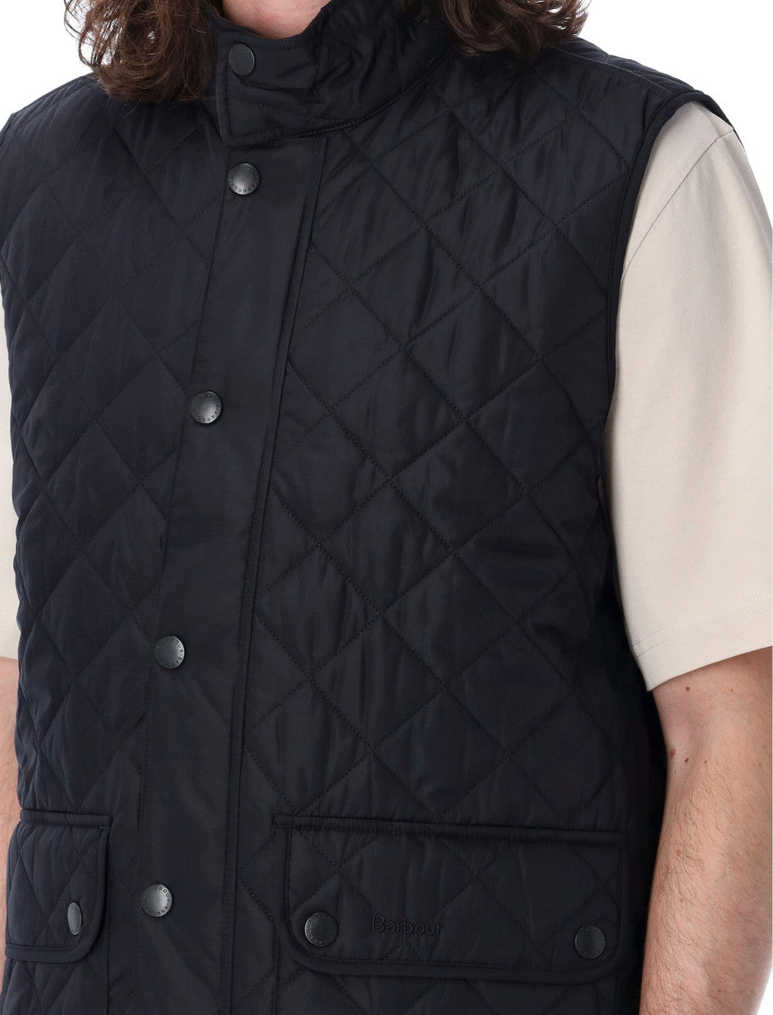 Navy Blue Embroidered Logo Vest 3