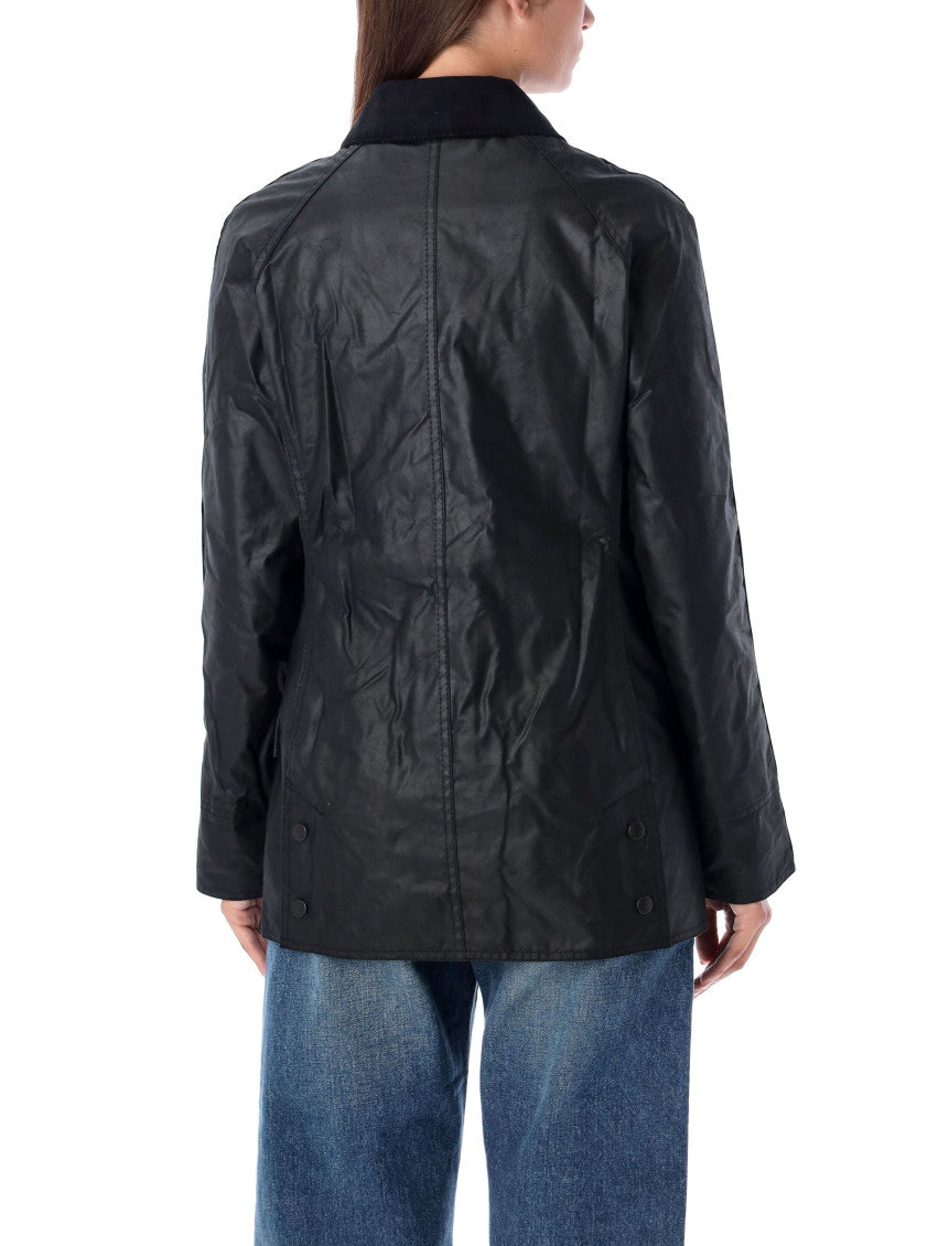 Black Embroidered Logo Jacket 2