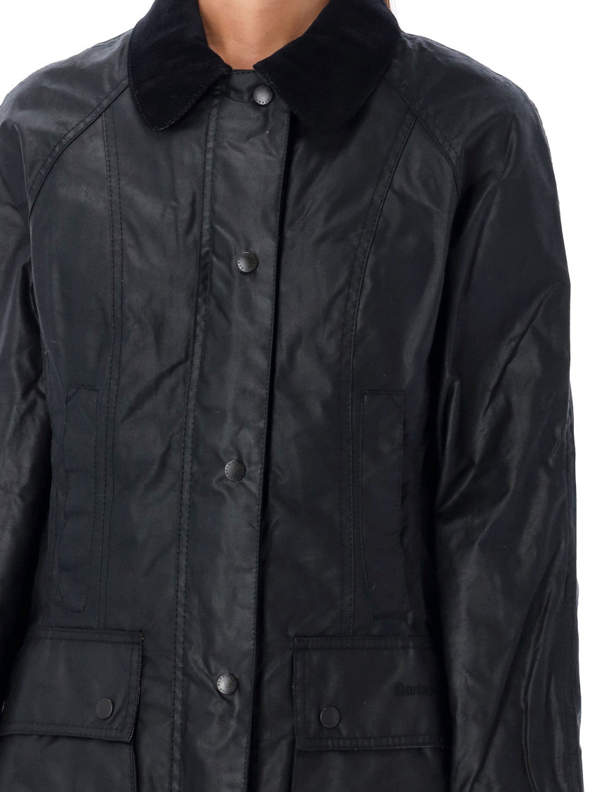Black Embroidered Logo Jacket 3