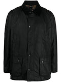 Black Embroidered Logo Jacket 1