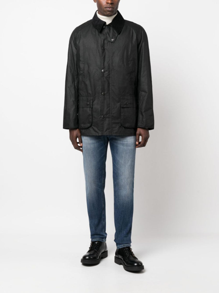Black Embroidered Logo Jacket 2