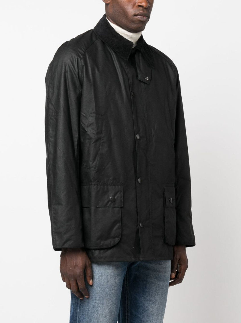 Black Embroidered Logo Jacket 3