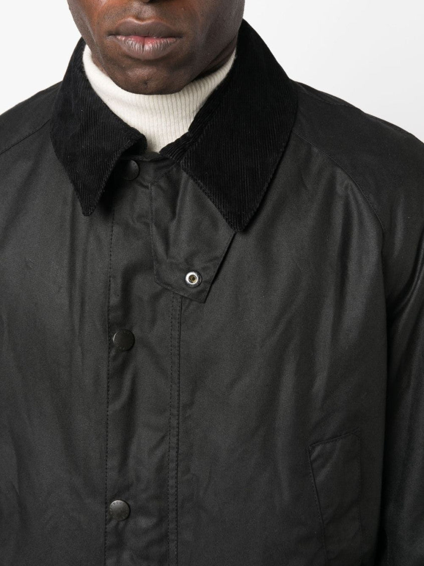 Black Embroidered Logo Jacket 4