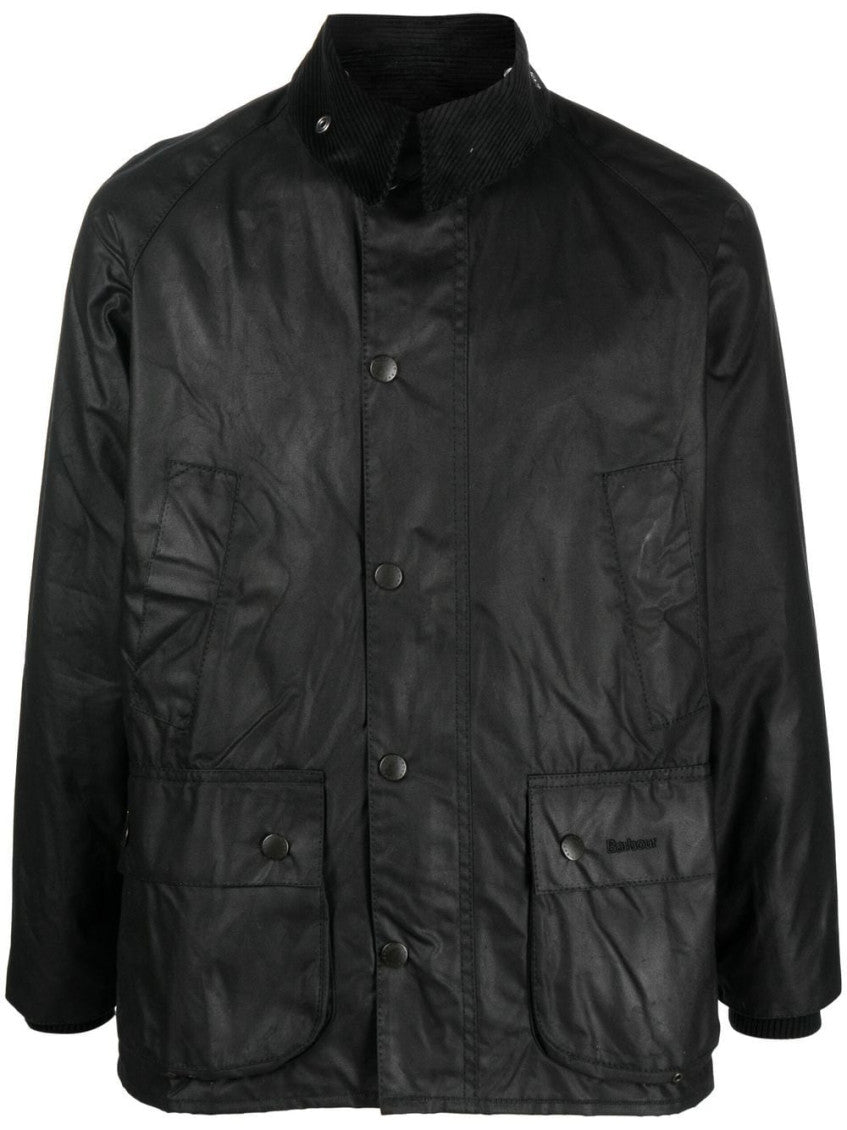 Black Embroidered Logo Jacket 2