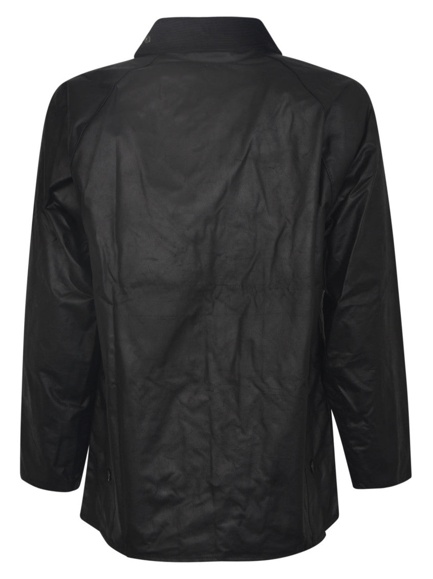 Black Embroidered Logo Jacket 3