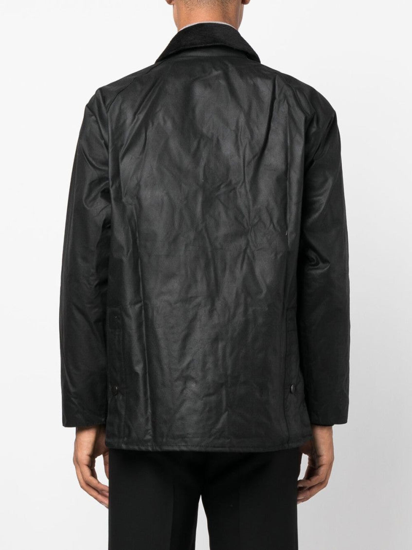 Black Embroidered Logo Jacket 4