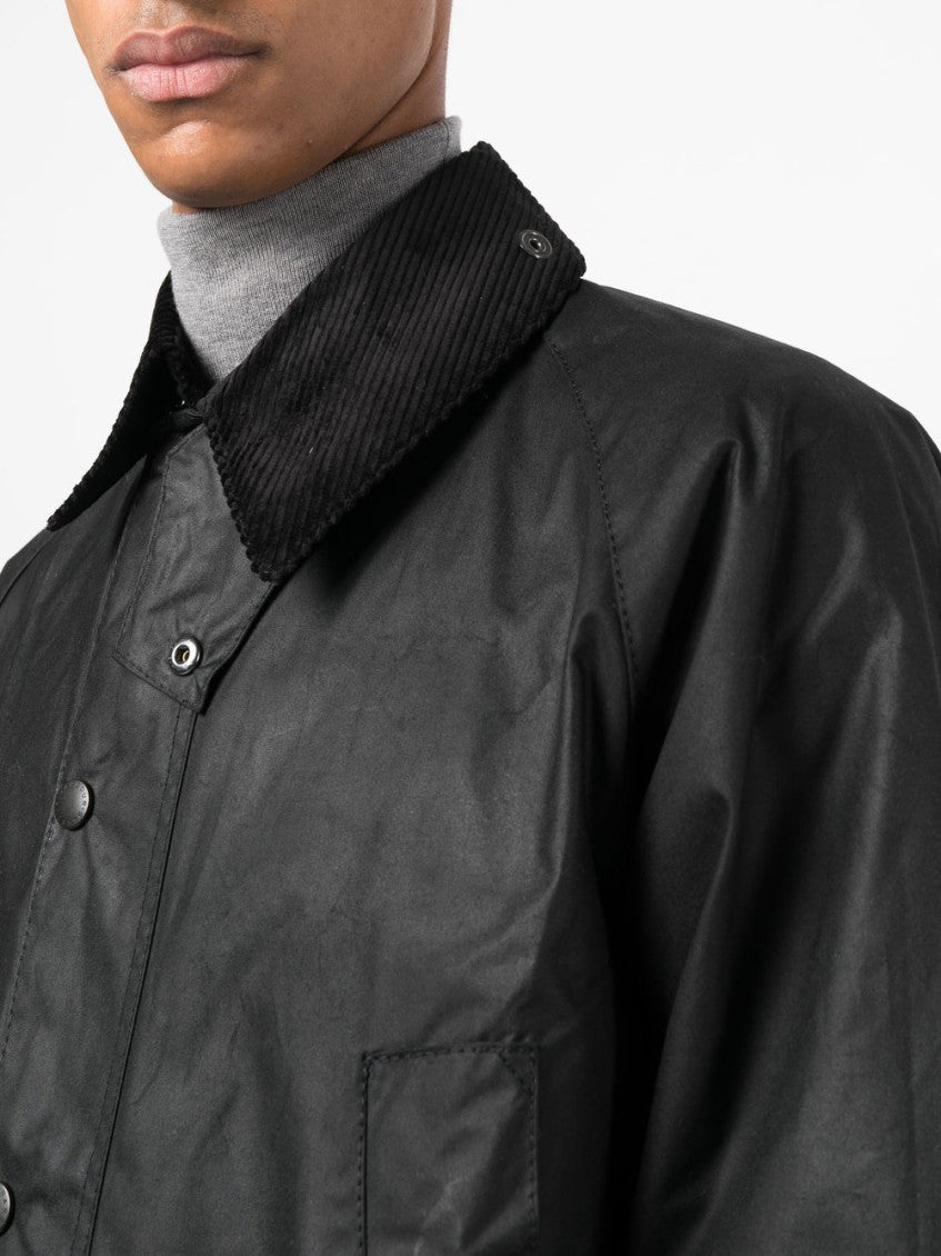 Black Embroidered Logo Jacket 5
