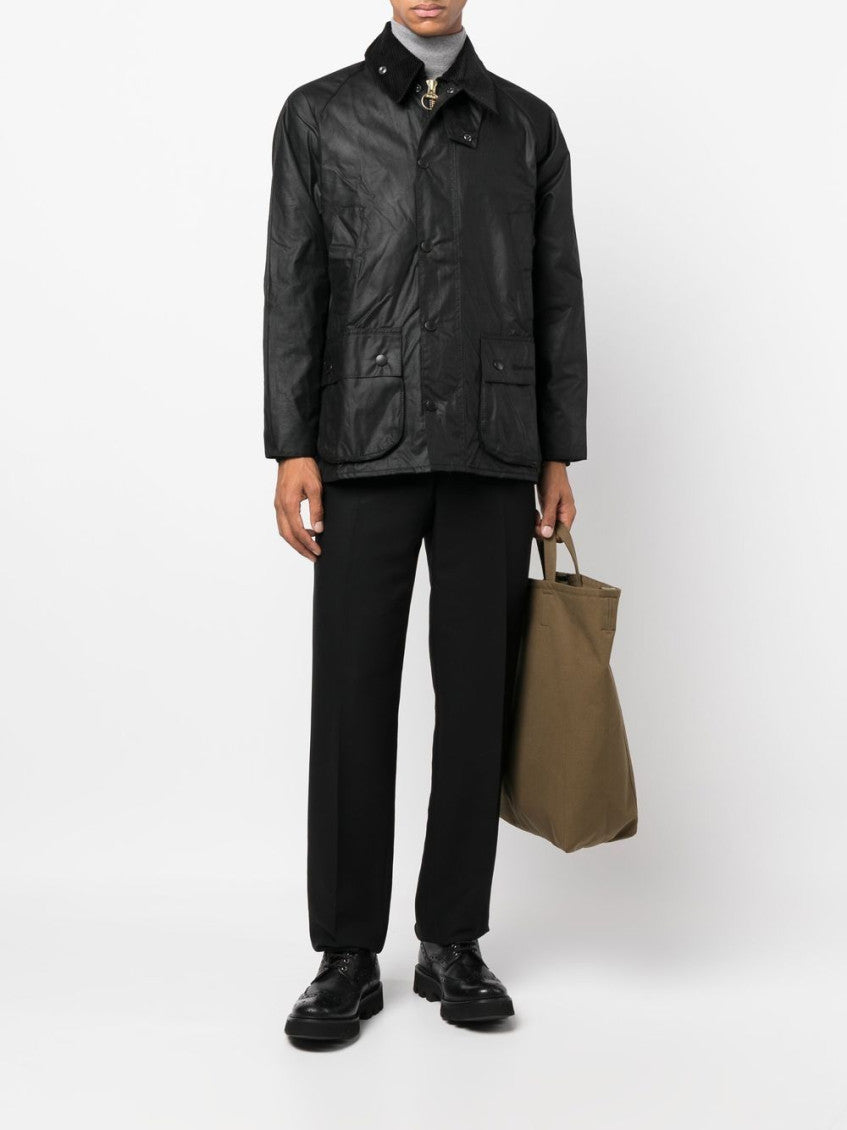 Black Embroidered Logo Jacket 6