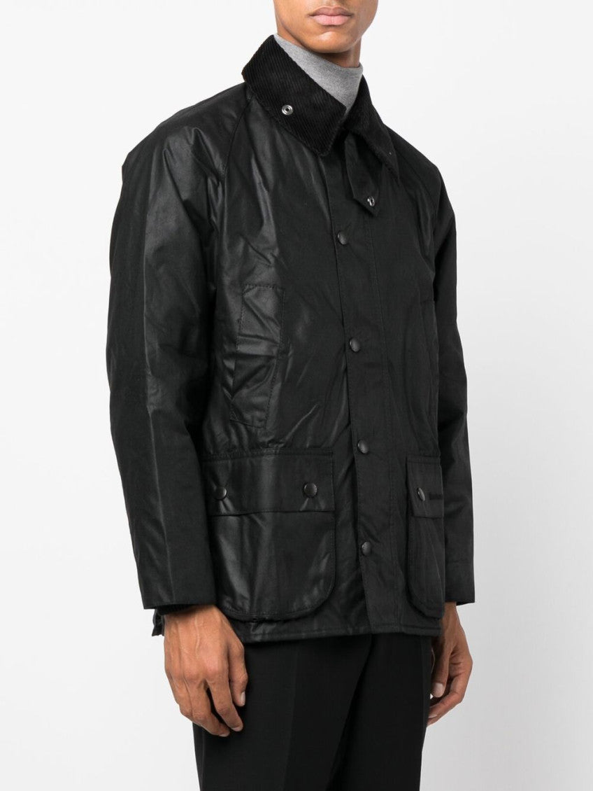Black Embroidered Logo Jacket 7