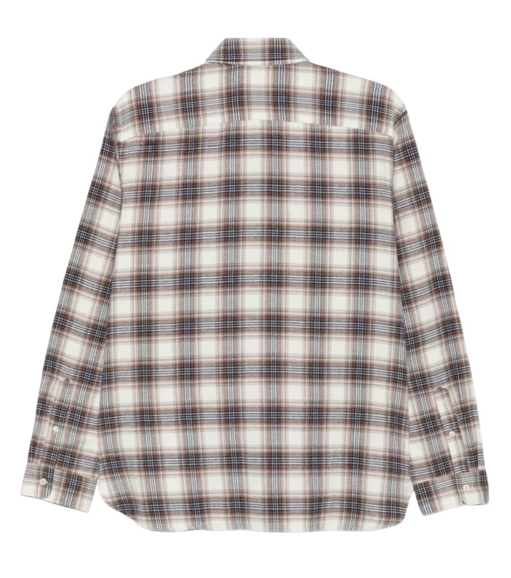 Grey Regular Check Shirt 2
