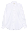 White Regular Solid Shirt 1