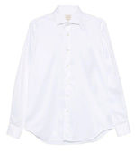 White Regular Solid Shirt 1