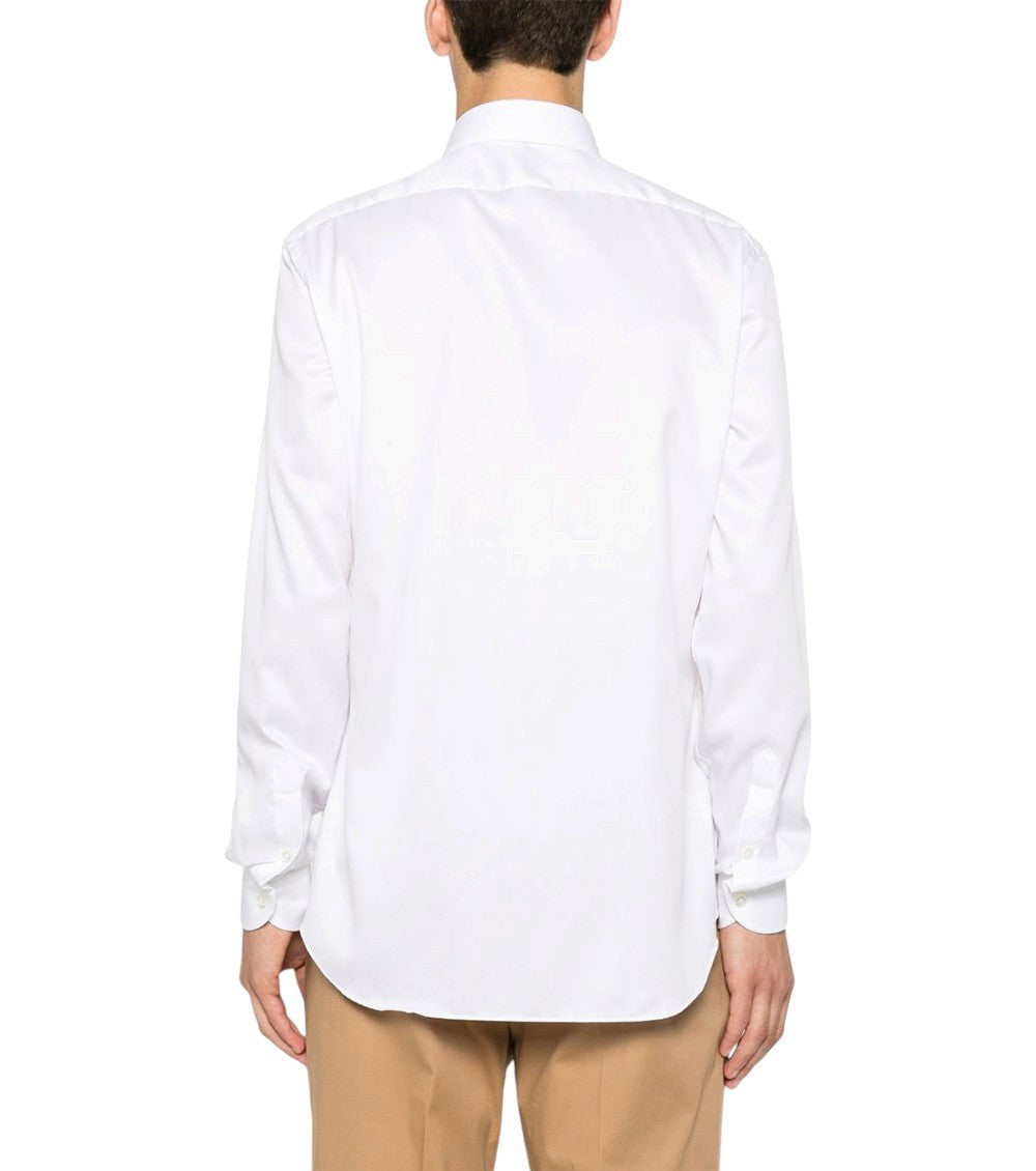 White Regular Solid Shirt 3