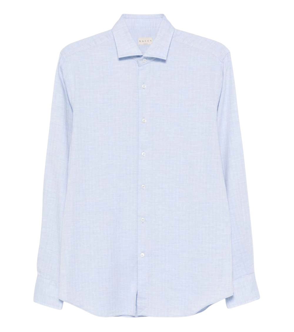 Light Blue Regular Solid Shirt 1
