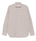 Beige Regular Solid Shirt 1