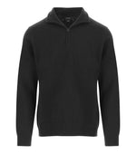 Black Half Zip Sweater 1