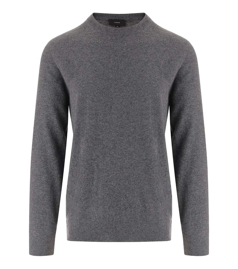 Grey Crew Neck Sweater 1