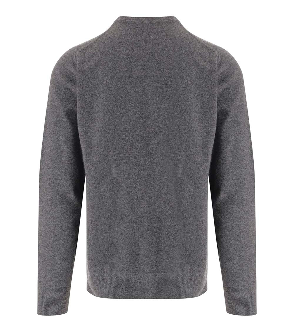 Grey Crew Neck Sweater 2