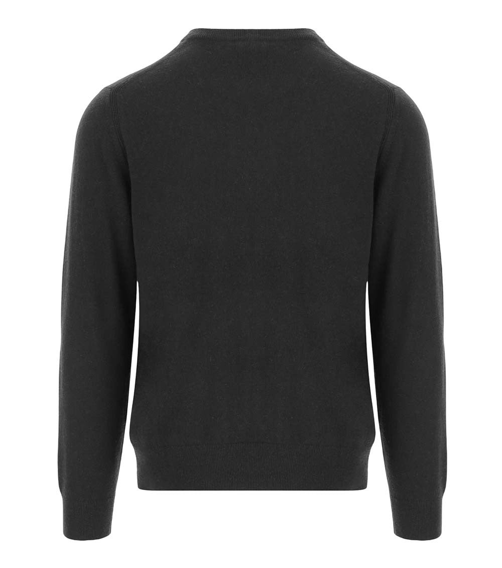 Black Crew Neck Sweater 2