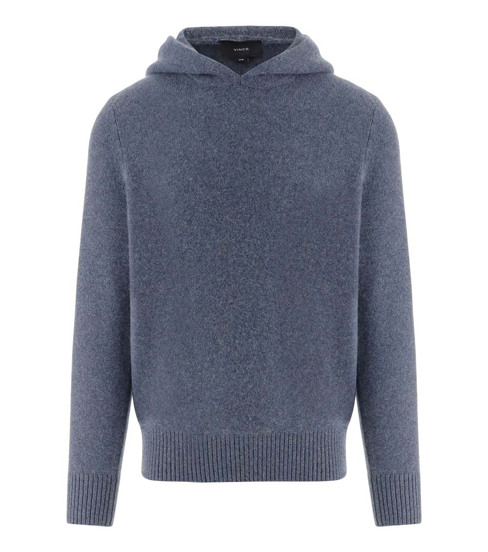 Blue Regular Hooded Sweater 1