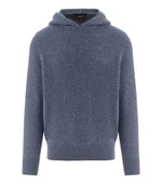 Blue Regular Hooded Sweater 1