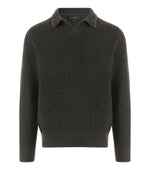 Dark Green Knitted Sweater 1