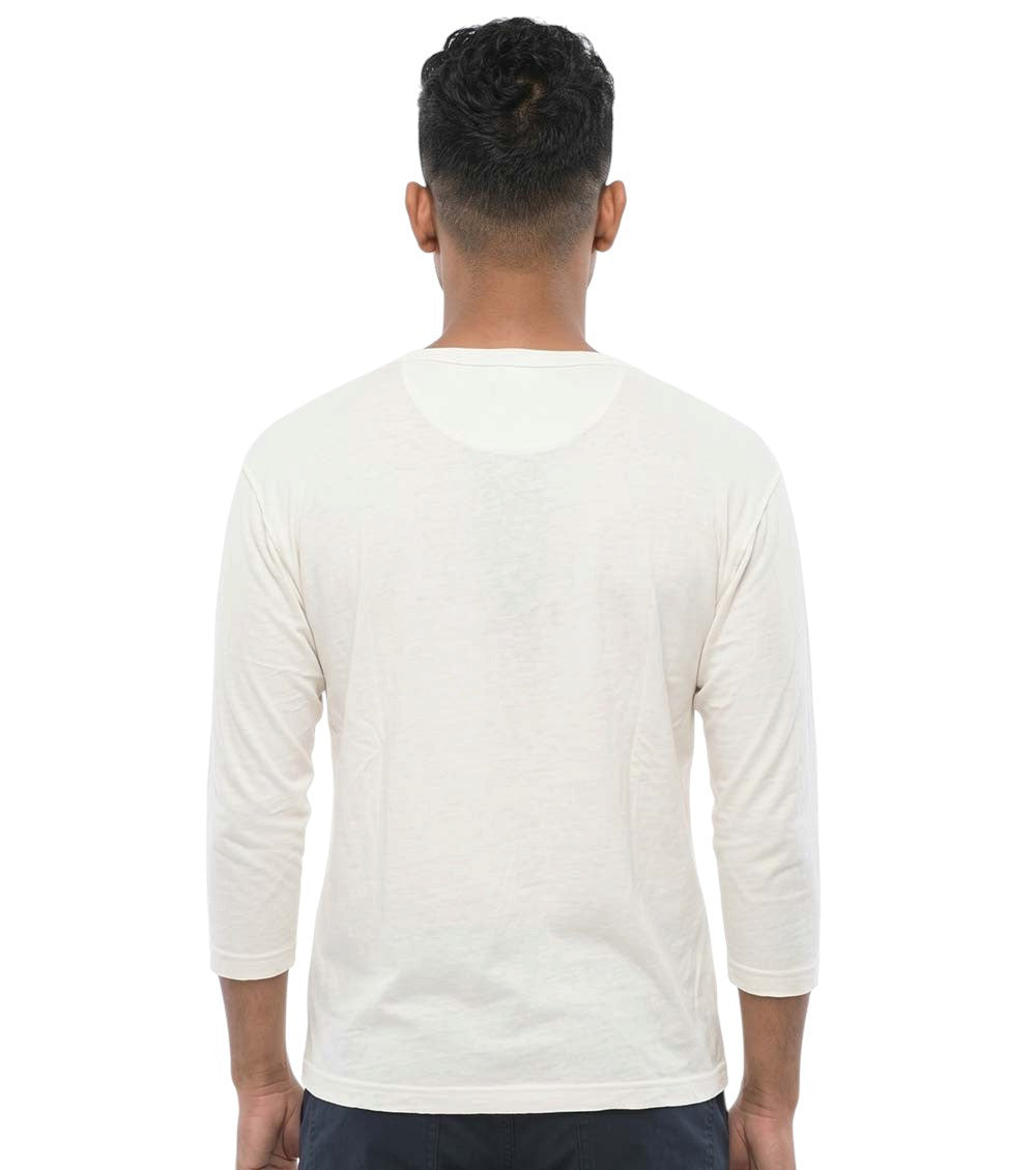 White Scoop Neck T-Shirt 2