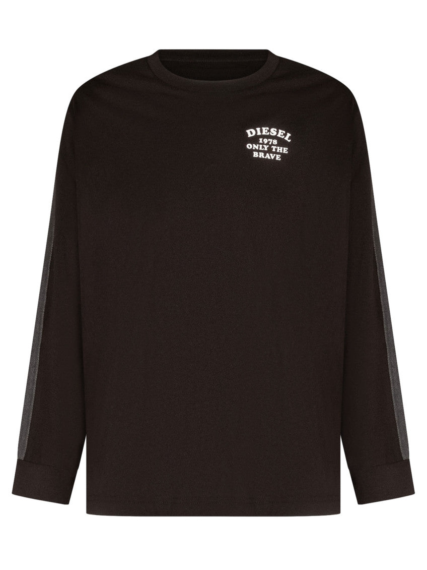 Kids Black Logo T-Shirt 1