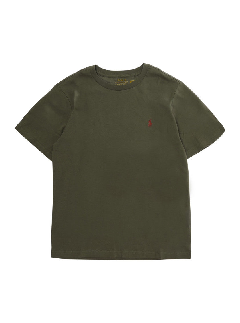 Boys Green Logo T-Shirt 1