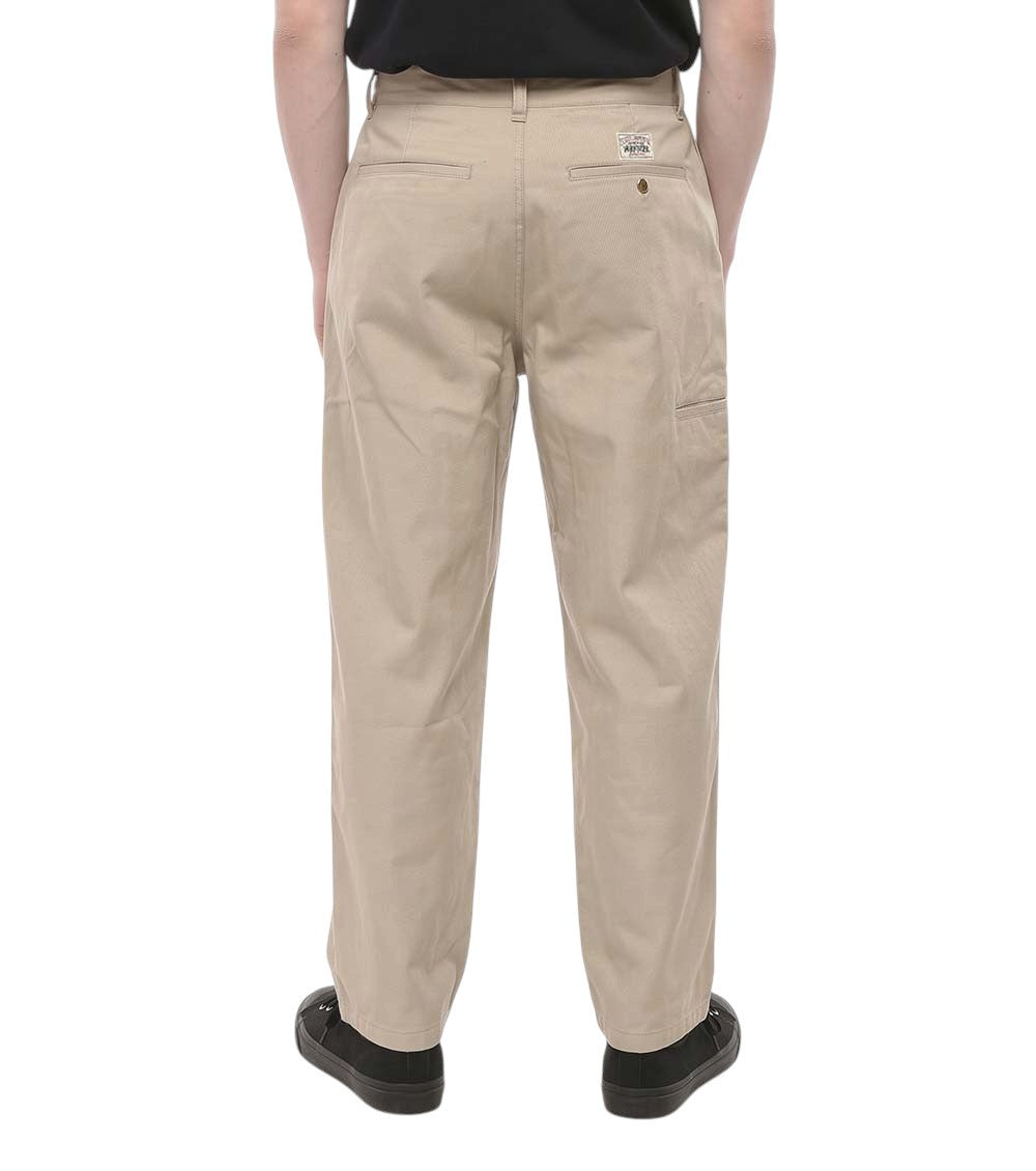 Khaki Flat Front Pants 2