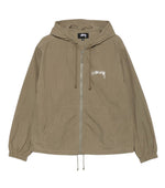 Olive Logo Hood Jacket 1